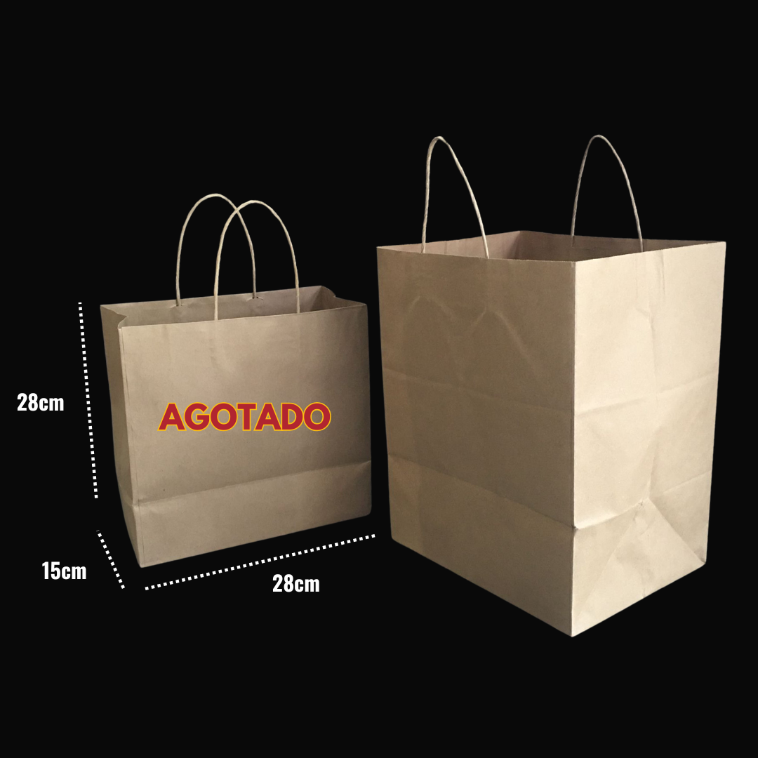 Bolsa de papel kraft estilo DELIVERY