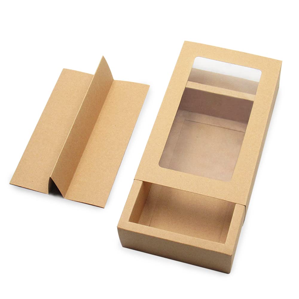 Cajas Armables con Ventana para Postrecitos