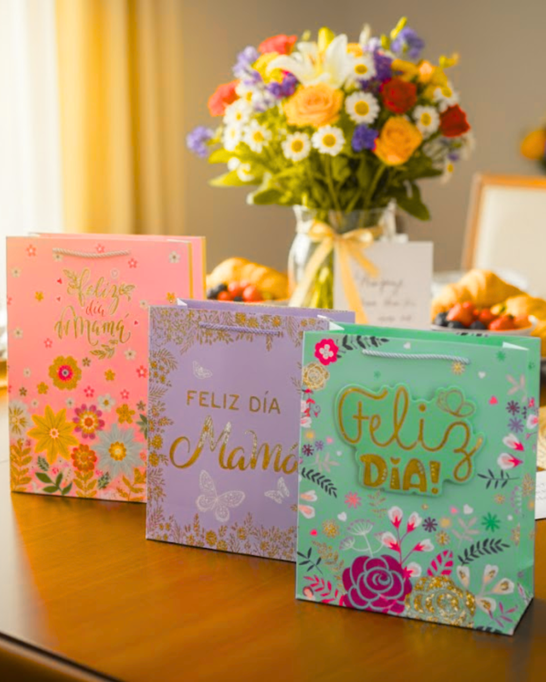 Bolsas de regalo para el día de las madres