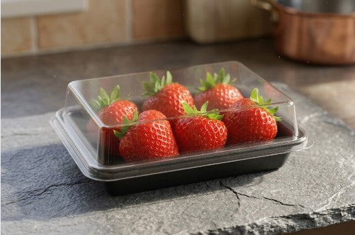 Envase Plástico PET Desechable 18x12.3x4.5cm
