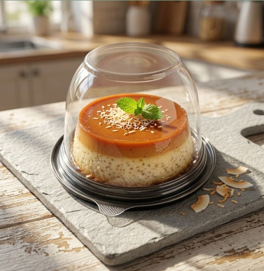 Envases Plástico PET para Postres 7*7*9cm