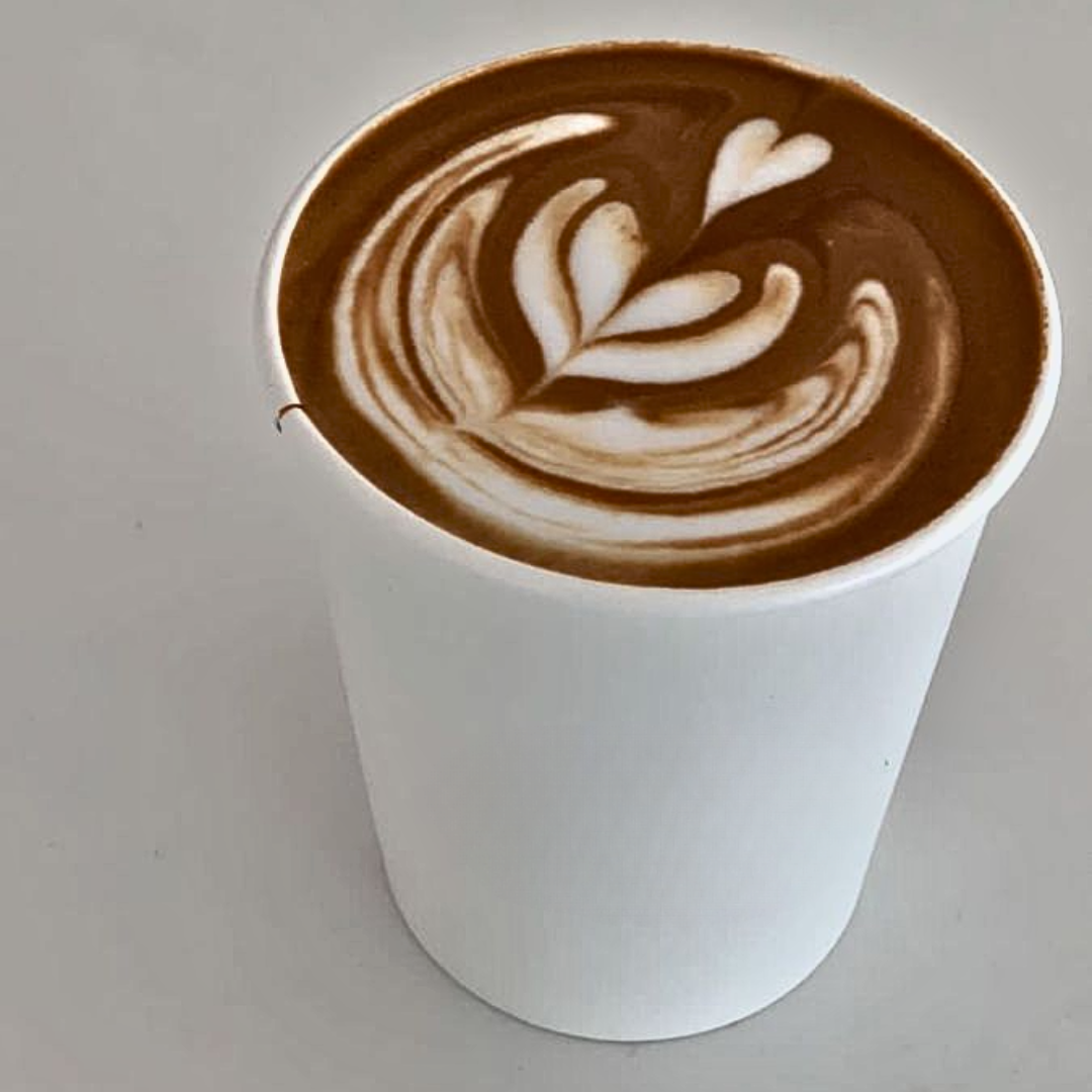 Vasos de cartón blanco SIN TAPA 12oz