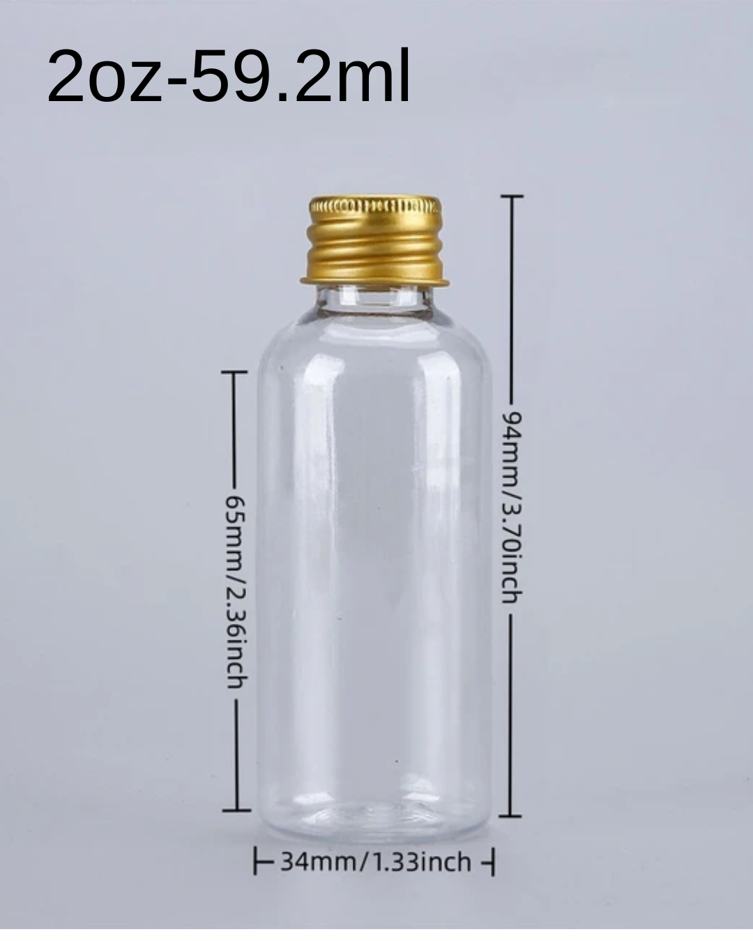 Botella Plástica Pet 2oz-59.2ml