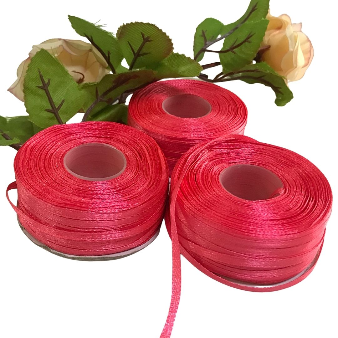 Rollo de Cintas Satinadas 1/8" x 100yds