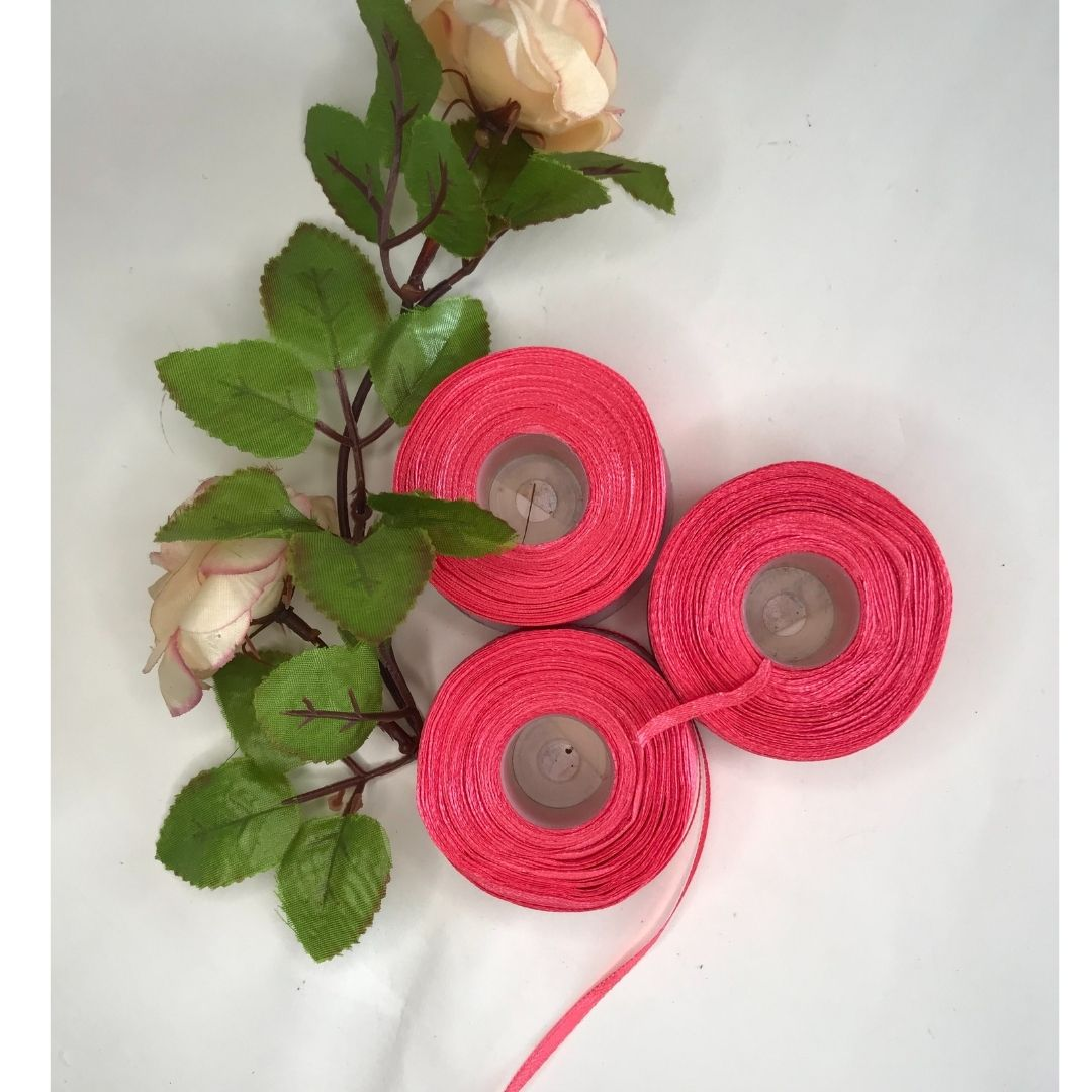 Rollo de Cintas Satinadas 1/8" x 100yds