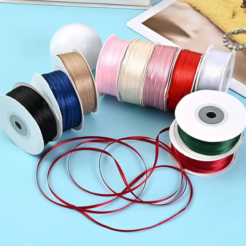 Rollo de Cintas Satinadas 1/8" x 100yds