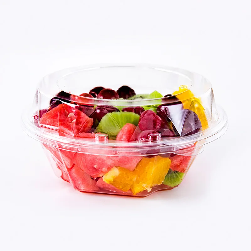Bowl PET desechables con tapas