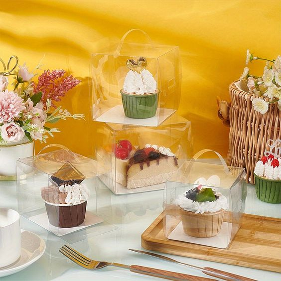 Mini caja portadora de dulce 15x15x15cm