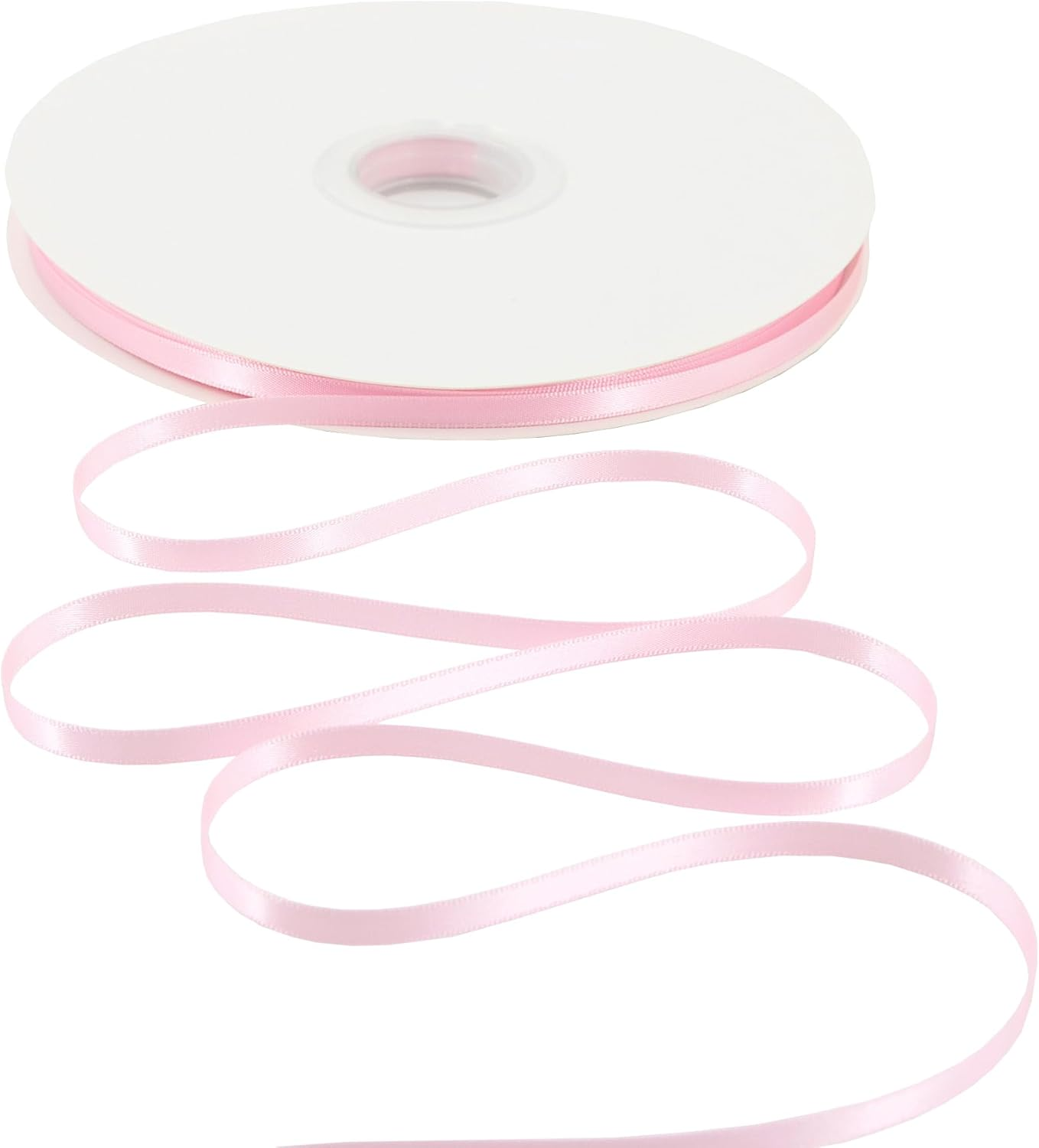 Rollo de Cintas Satinadas de 1/4" x 50 Yardas