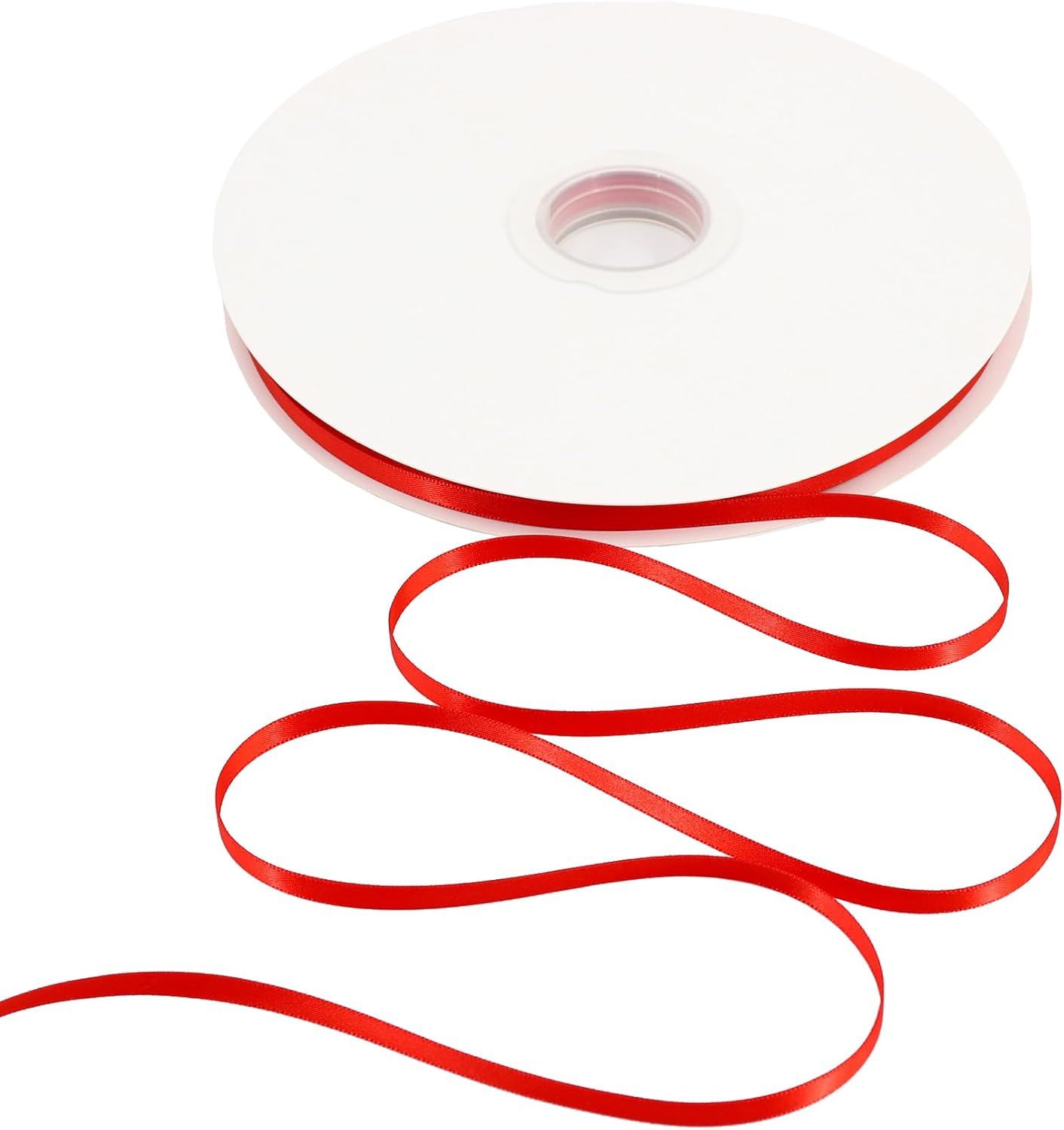Rollo de Cintas Satinadas de 1/4" x 50 Yardas