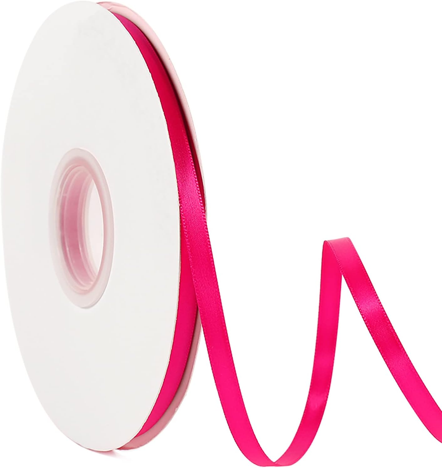Rollo de Cintas Satinadas de 1/4" x 50 Yardas