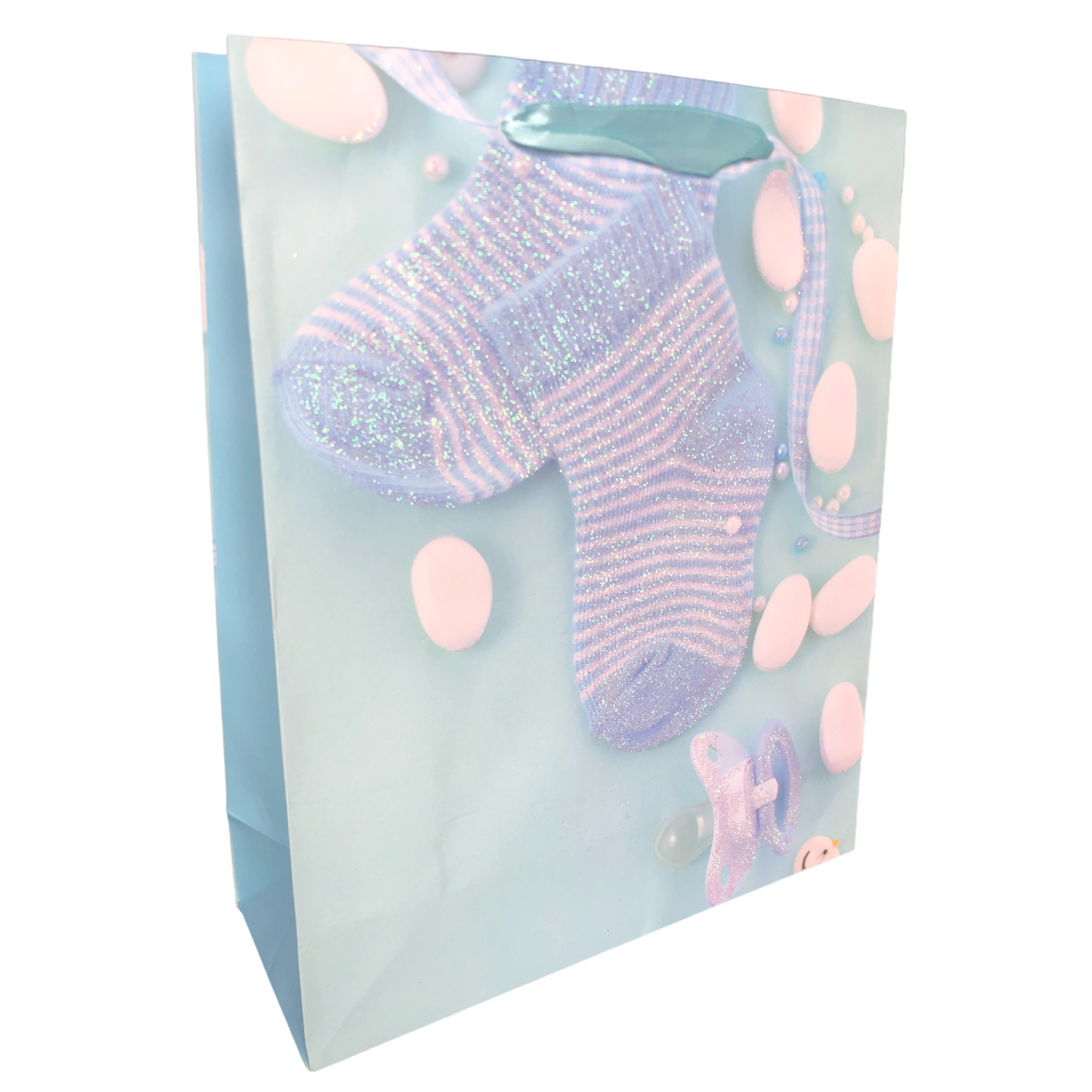 Bolsa de Regalo para Baby Shower grande de 26 x 32 x 10 cm