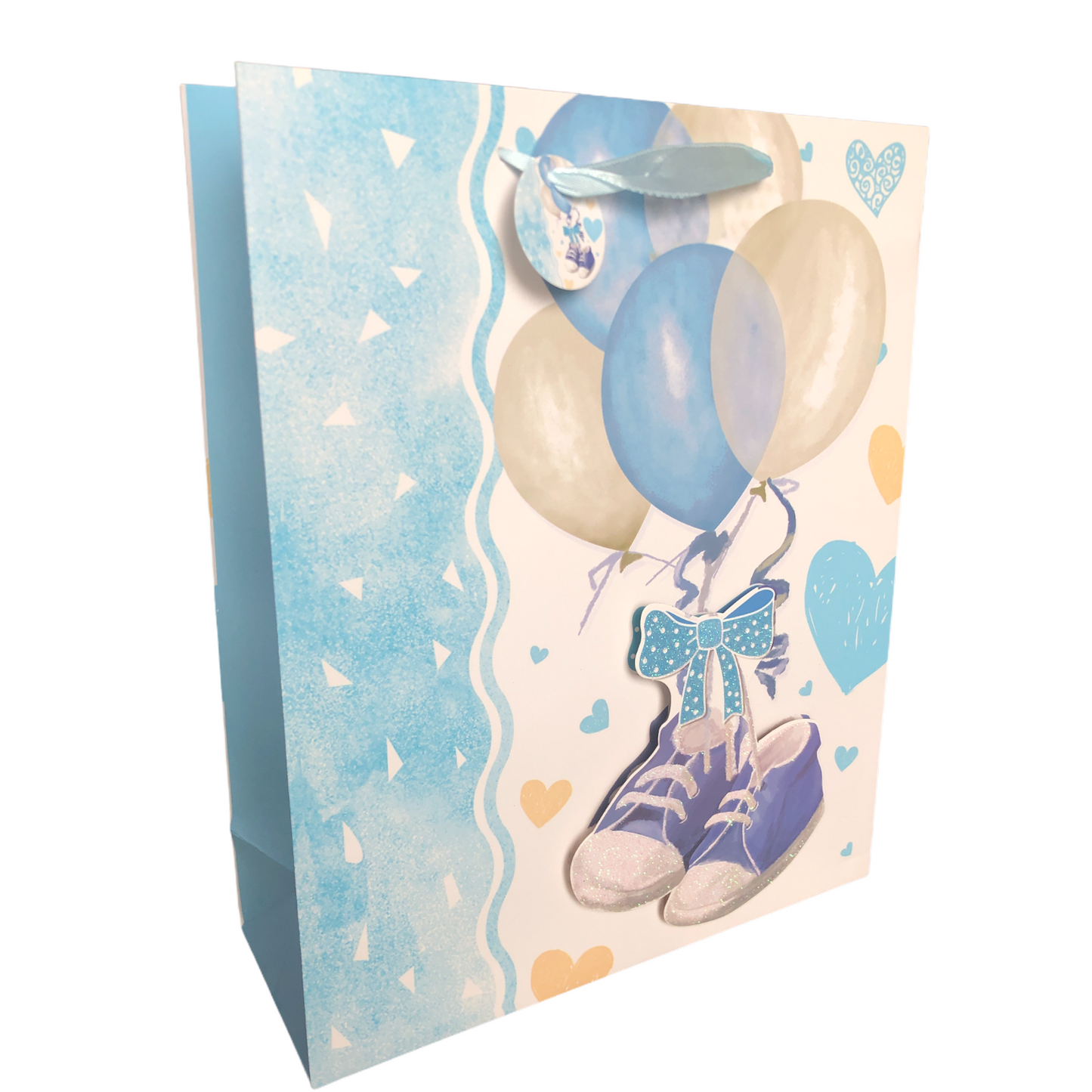 Bolsa de Regalo para Baby Shower grande de 26 x 32 x 10 cm