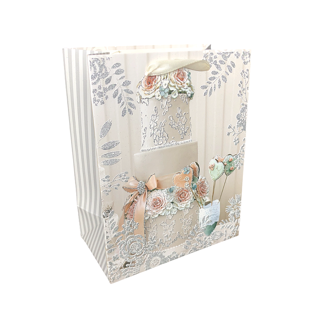 Bolsa de Regalo de Boda Chico de 24x18x10cm