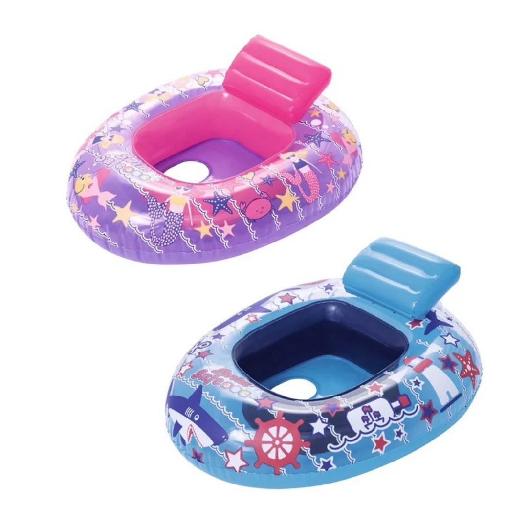 Flotador para bebé de 6 a 18 meses. Tamaño 76cmx65cm/30"x25.5" de Bestway