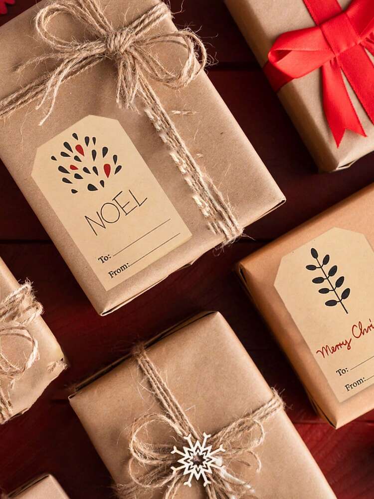 Etiquetas Navideñas con Adhesivo (5pcs)