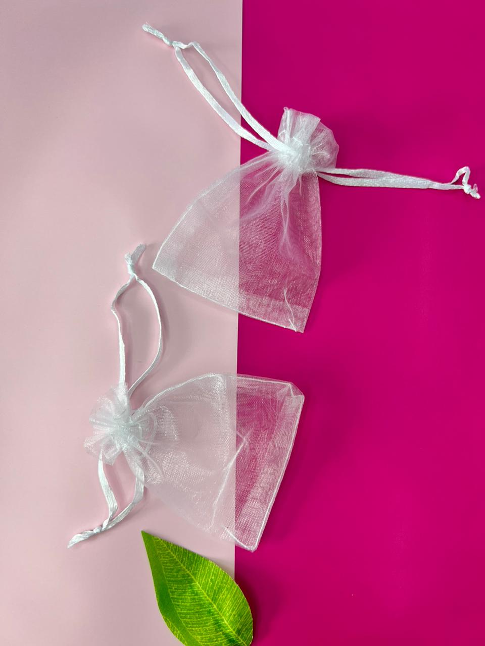 Bolsas de Organza para Dulces, Joyas, Regalo, Recordatorio (10 Piezas)
