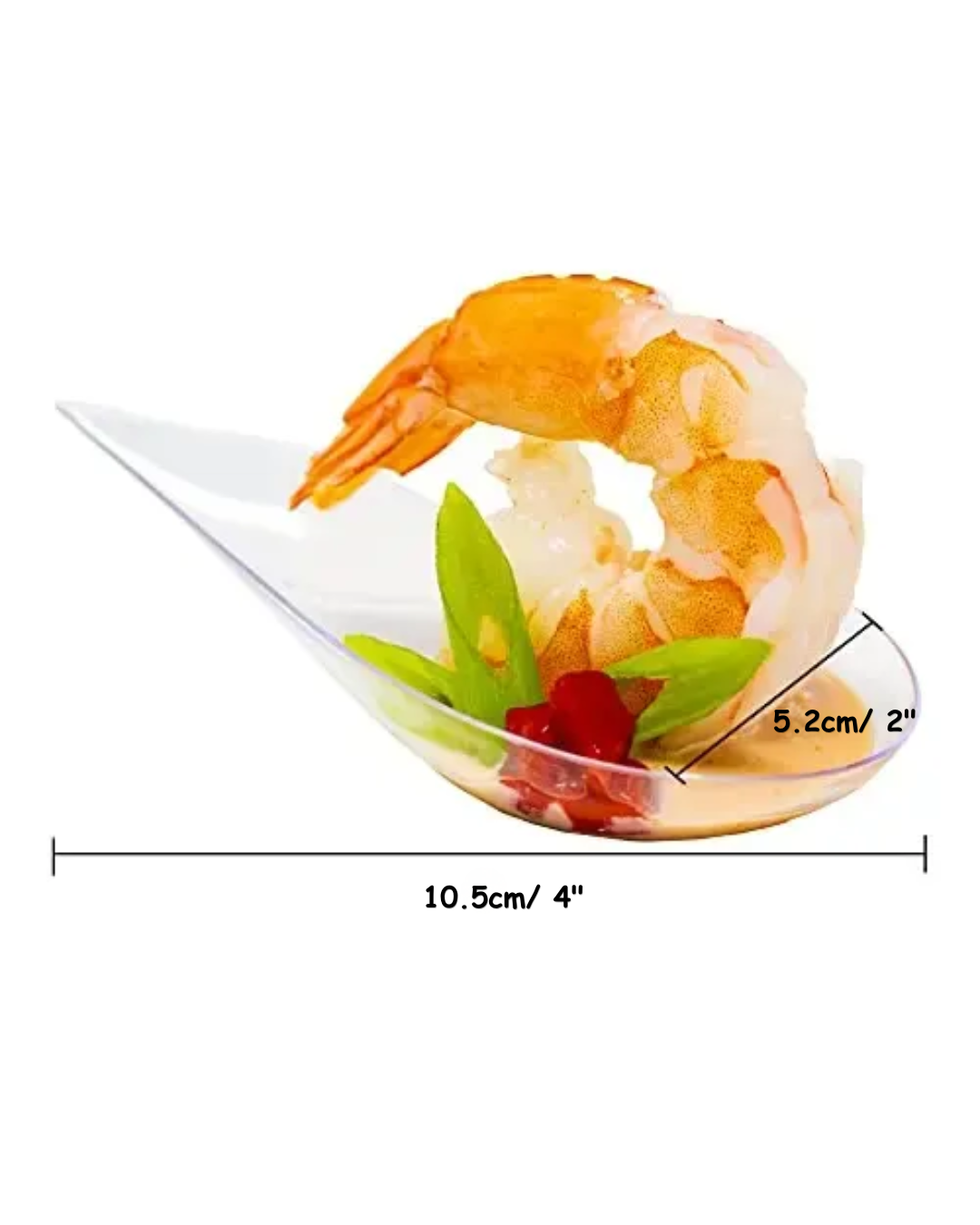 Envase para Degustación en Forma de Gota