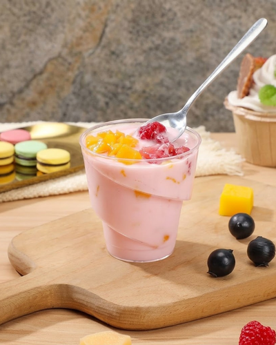 Envase Plástico para Mini Postres (25pcs)