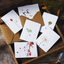 Tarjetas con Diseño de Pintura Tradicional