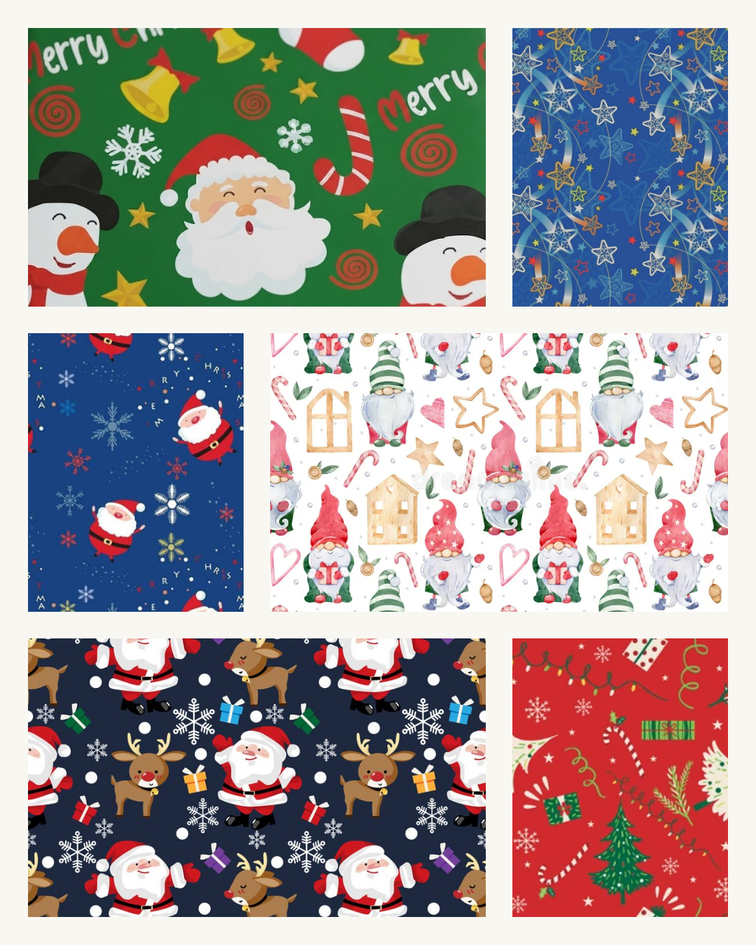 Papel de Regalo con Diseño 29x20" (10 láminas)
