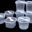 Envase PP Transparente con Cucharita para Postre