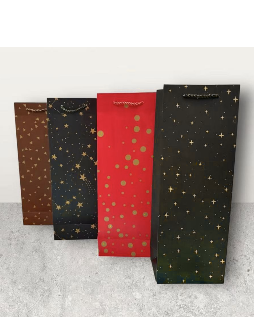 Bolsa de regalo para botella de vino