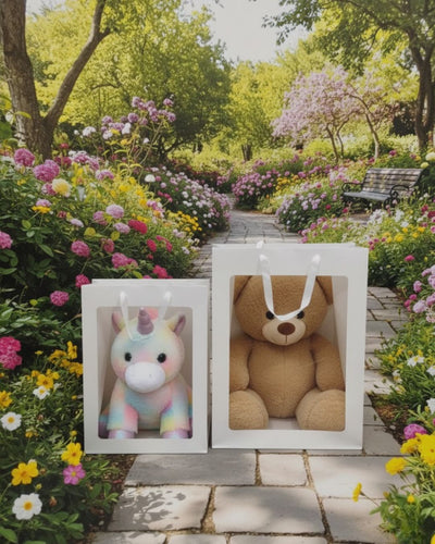 Elegante bolsa con ventana