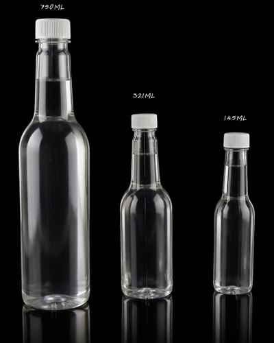 Botella plástica con tapa