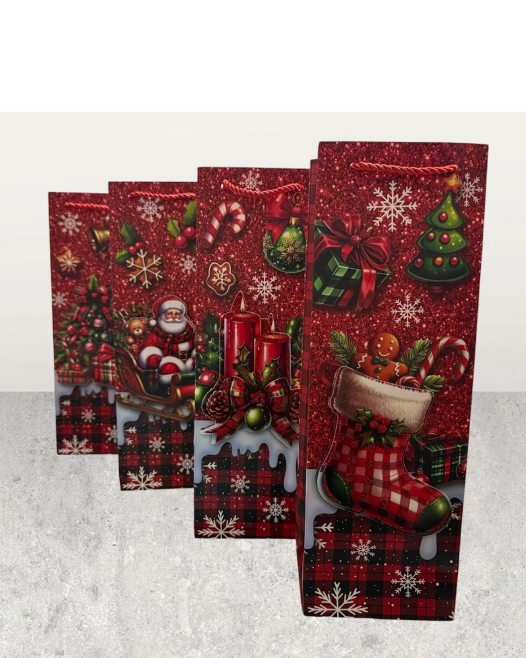 Bolsa de regalo para botella de vino