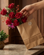 Bolsa de Papel Kraft Marrón con Asa Rizada