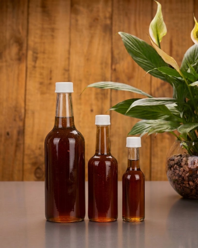 Botella plástica con tapa