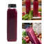 Botellas Plásticas Cuadradas con Tapa Negra