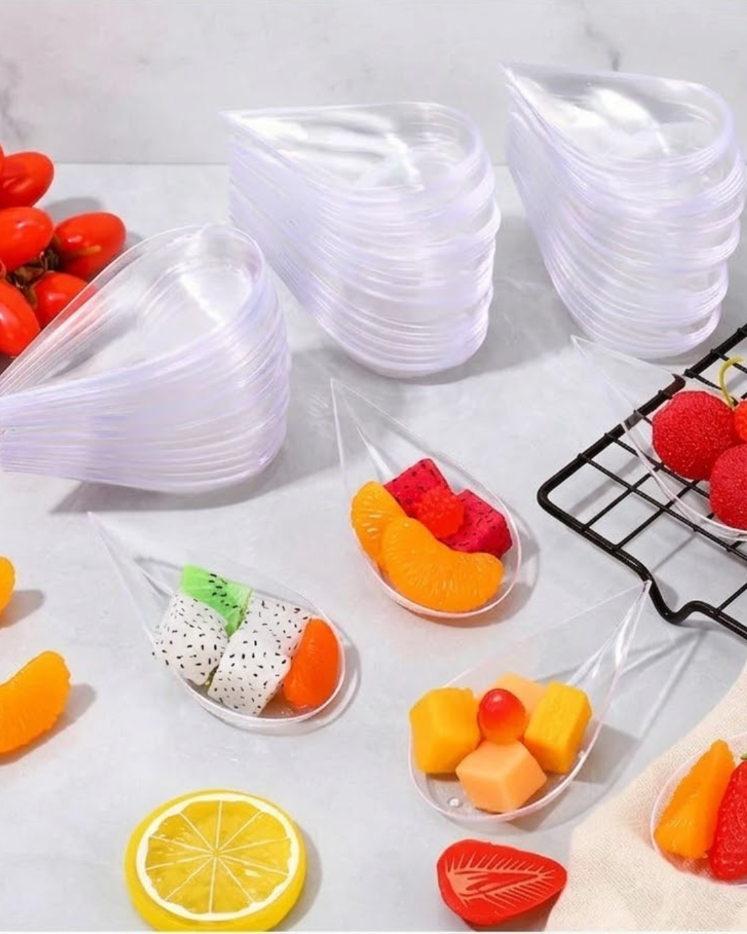 Envase para Degustación en Forma de Gota