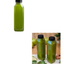 Botellas Plásticas Cuadradas con Tapa Negra