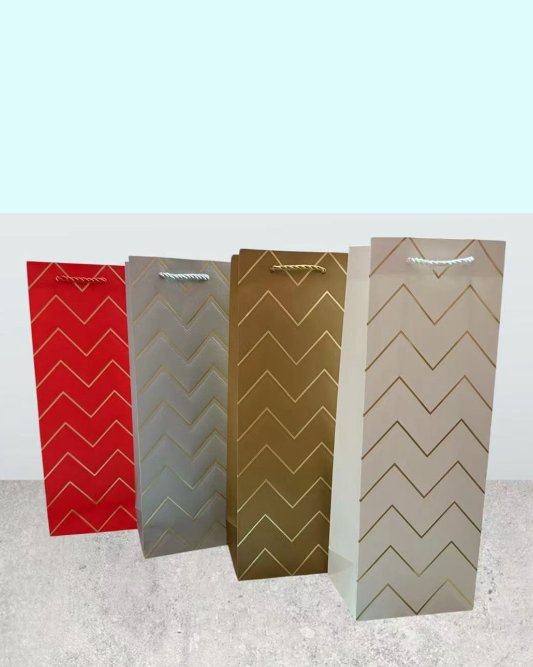 Bolsa de regalo para botella de vino