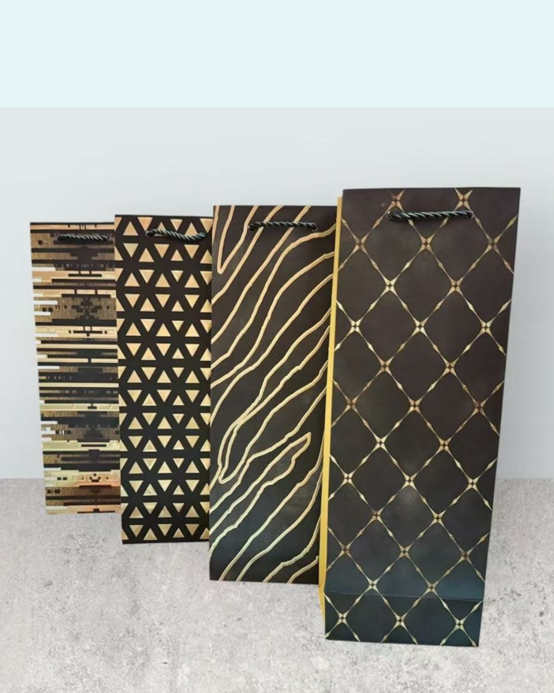 Bolsa de regalo para botella de vino