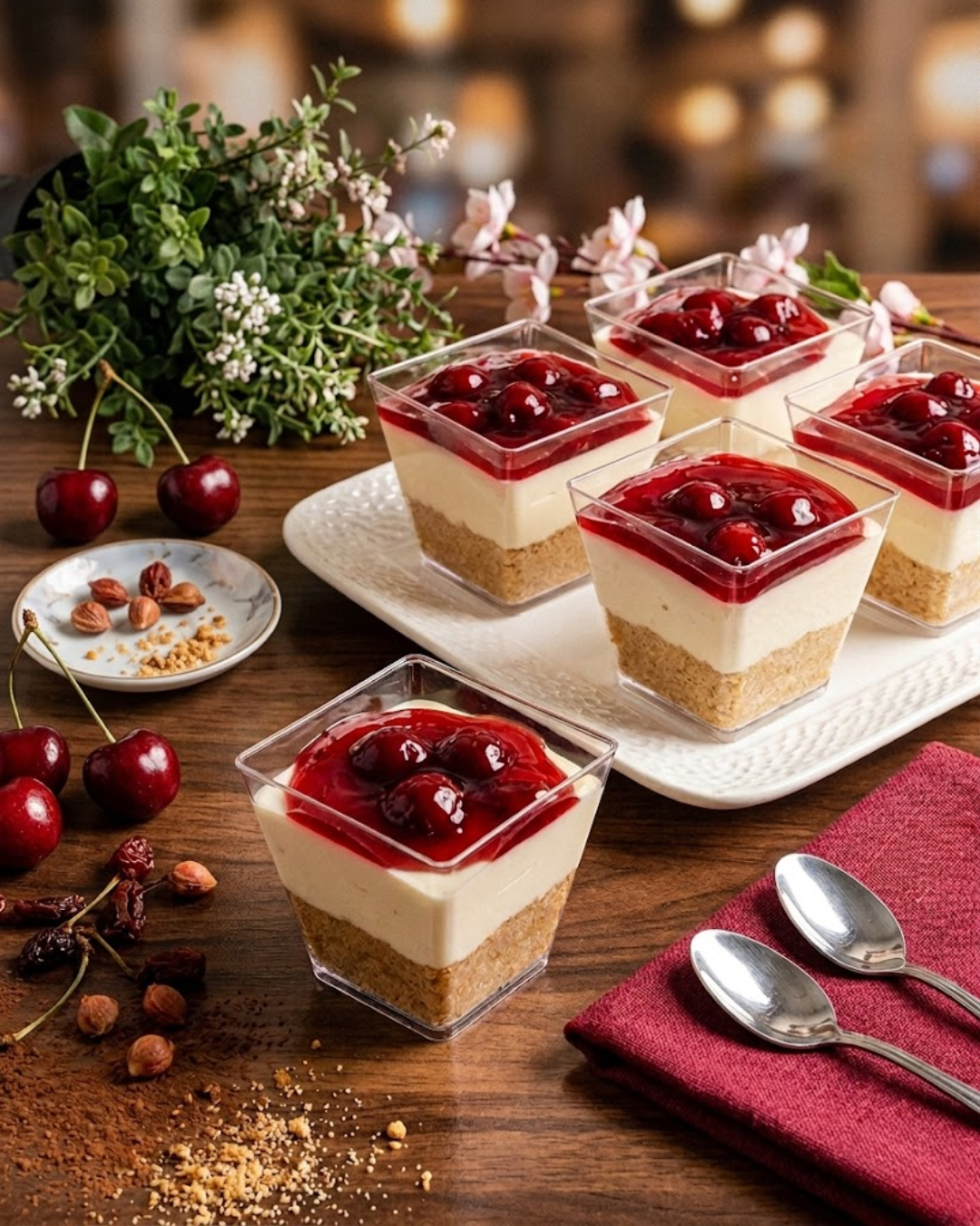 Envase Plástico para Mini Postres 120ml/4Oz (25pcs)