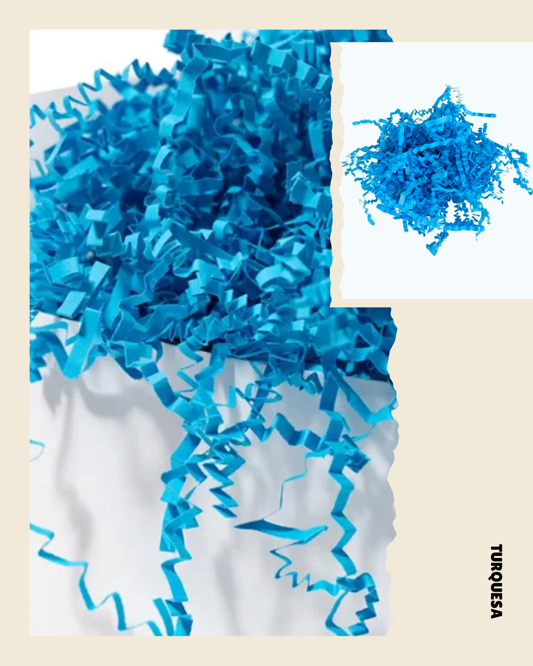 Papel Triturado en Colores Mate