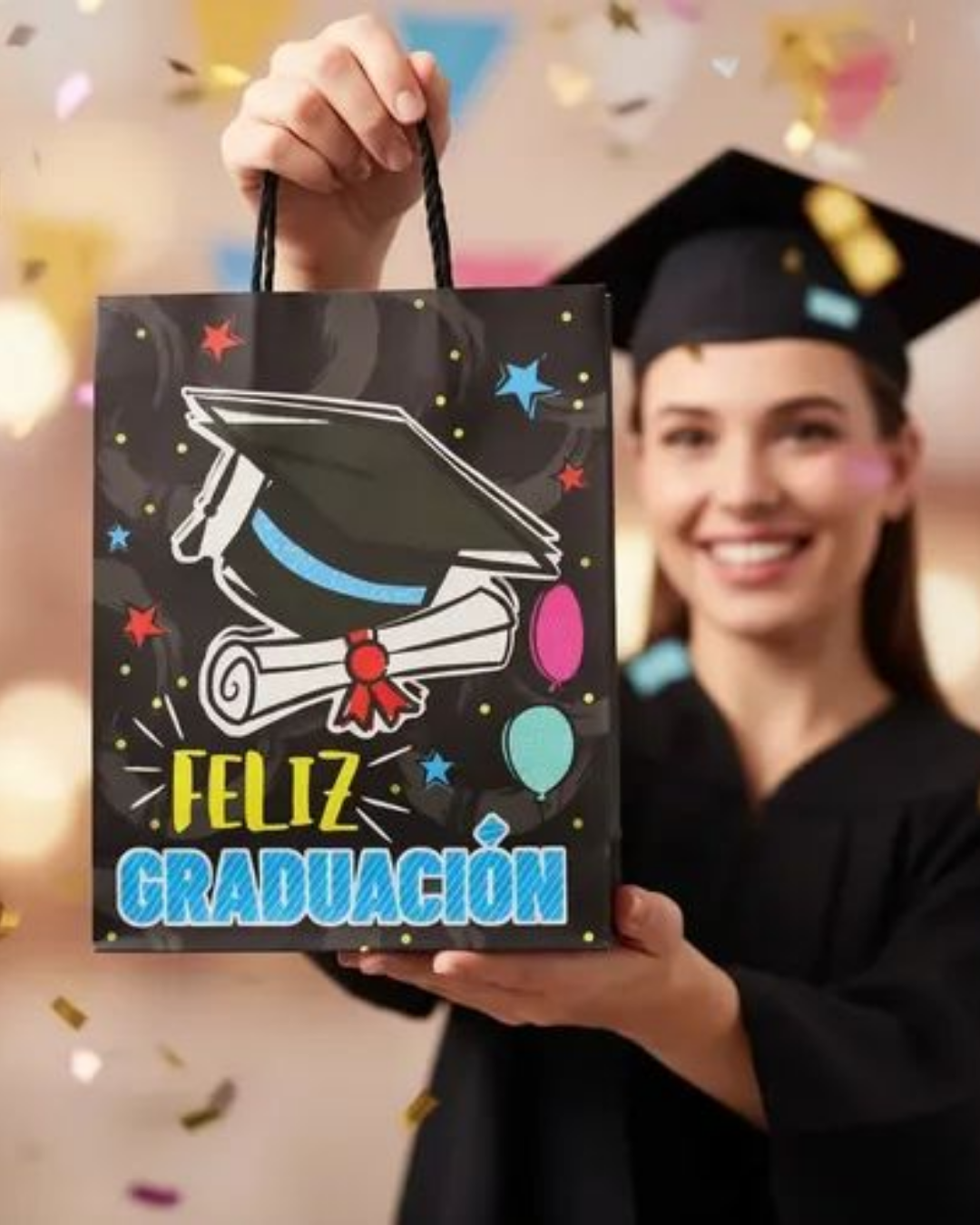 Bolsas de Regalo para Graduandos 32x26x10cm