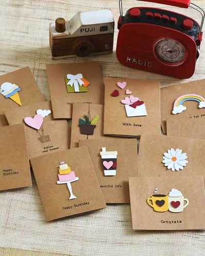 Tarjetas con Diseño y Dedicatoria