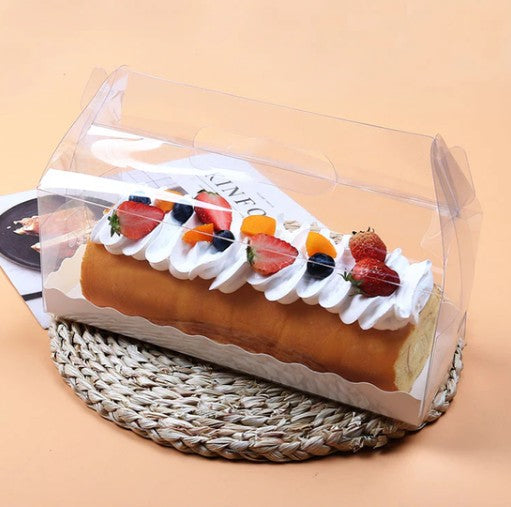 Cajas transparente para transportar postres