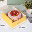 Cajas de Cartulina Armable para Pastelería con Ventana