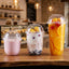 Vasos y Tapas PET de Plástico en Forma U