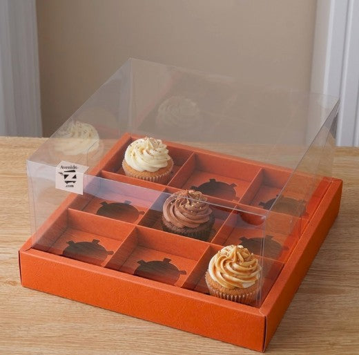 Caja de Cartulina Armable Tapa Acetato