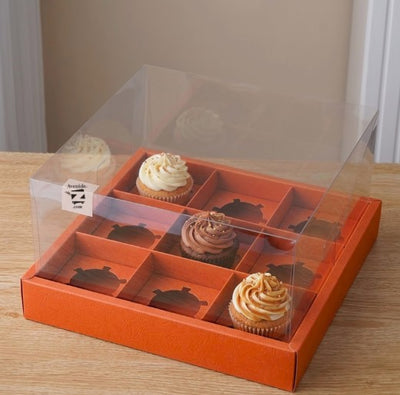 Caja de Cartulina Armable Tapa Acetato