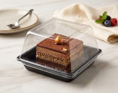 Envases Plástico PET para Postres 12*12*8cm