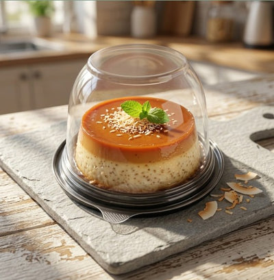 Envases Plástico PET para Postres 7*7*9cm