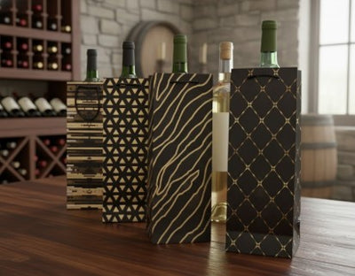 Bolsa de regalo para botella de vino