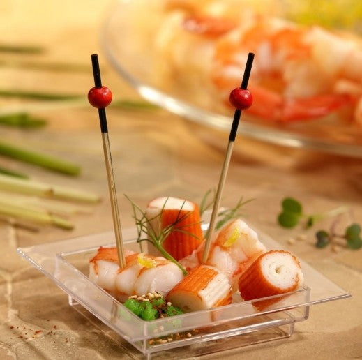 Envase para Degustación en Forma cuadrada